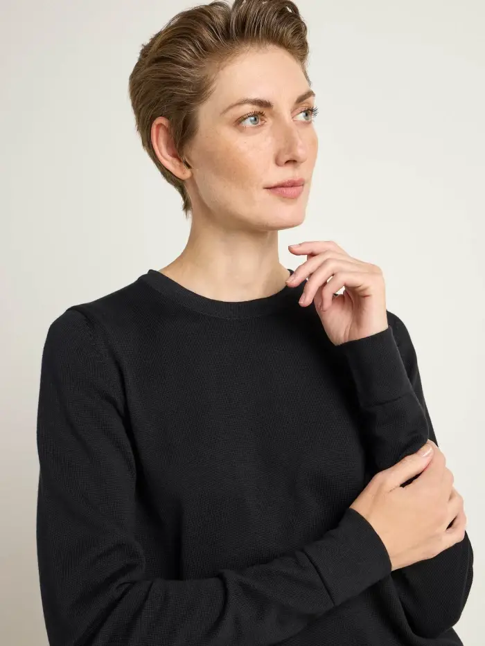 Lanius Rundhalspullover (GOTS)