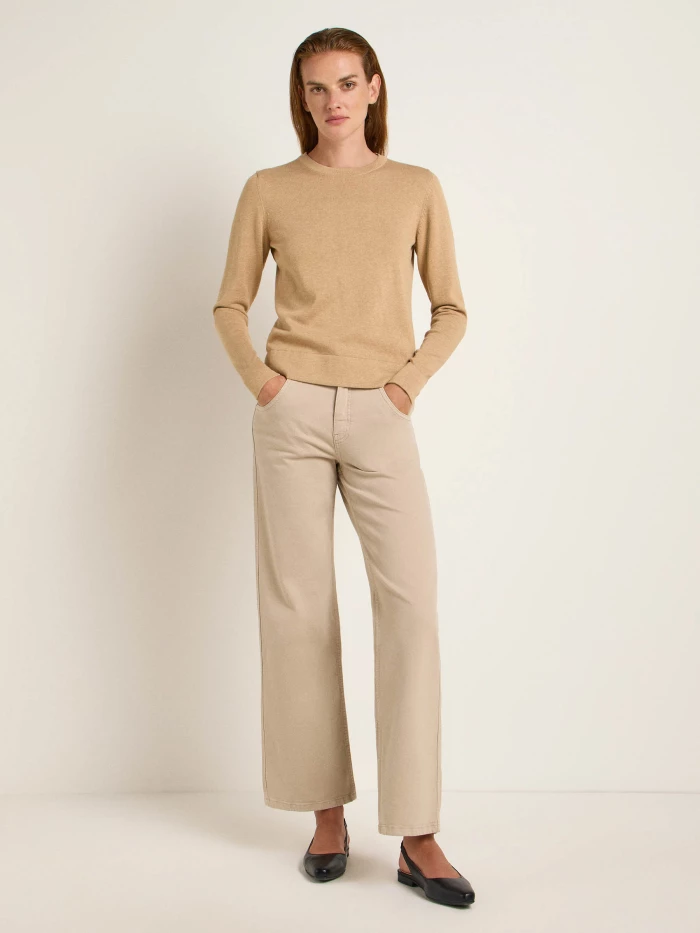 Lanius Rundhalspullover (GOTS)