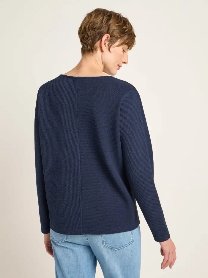 Lanius Shirt Mit Struktur (OCS)