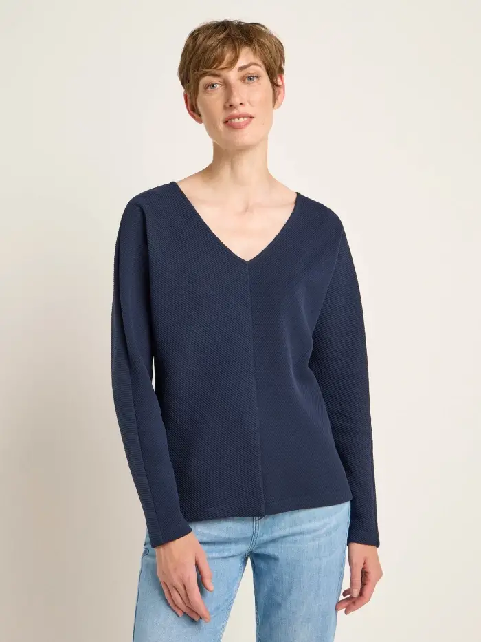 Lanius Shirt mit Struktur (OCS)