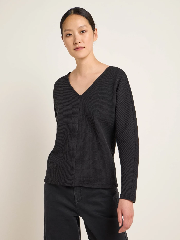 Lanius Shirt mit Struktur (OCS)