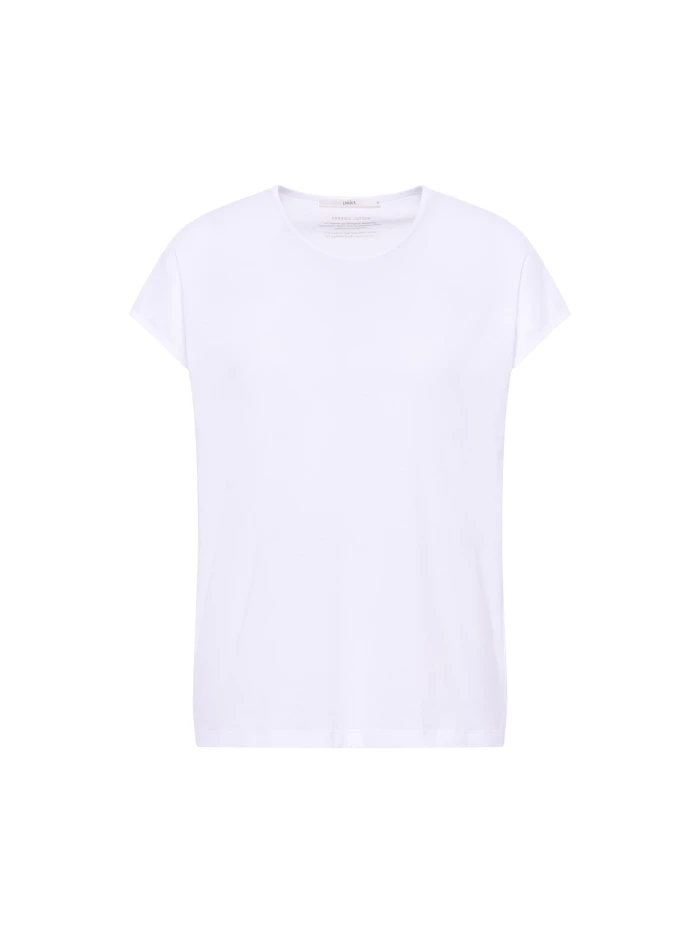 Lanius Shirt Mit überschnittener Schulter (GOTS)