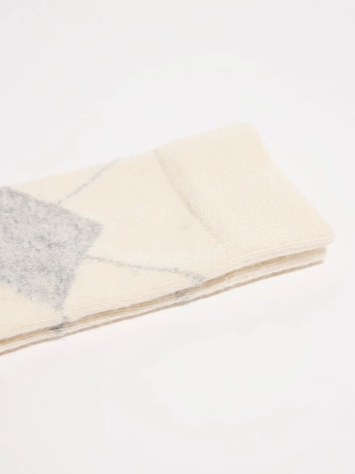 Lanius Socken Mit Rauten (GOTS)