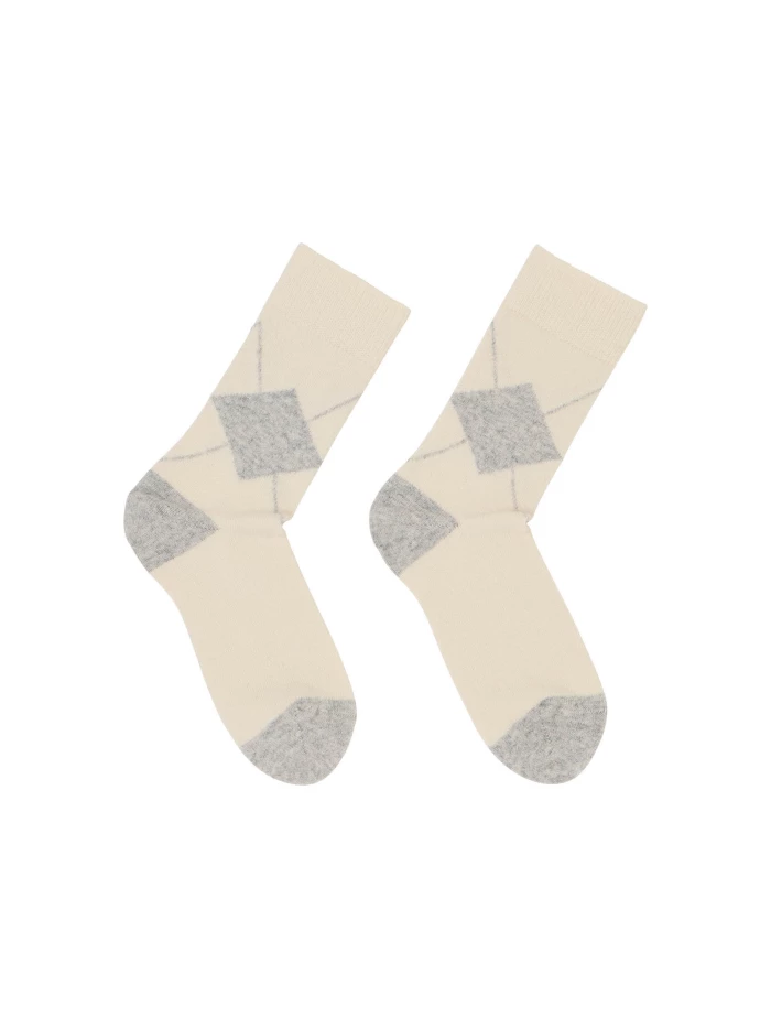 Lanius Socken Mit Rauten (GOTS)