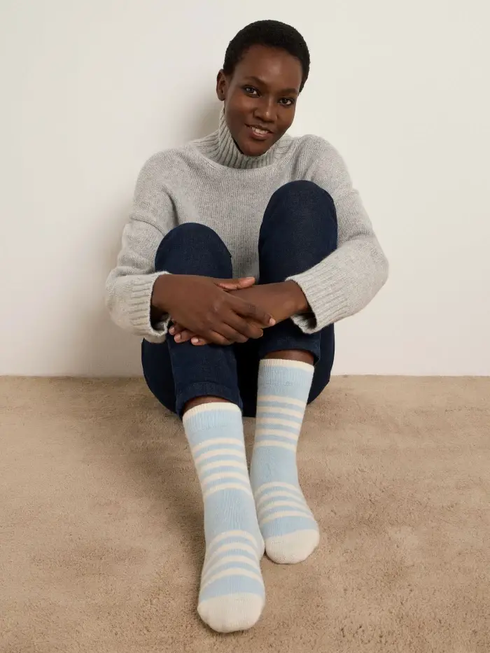 Lanius Socken Mit Streifen (GOTS)