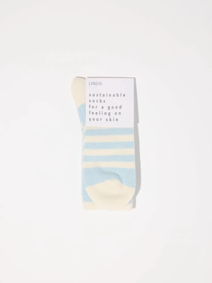 Lanius Socken mit Streifen (GOTS)