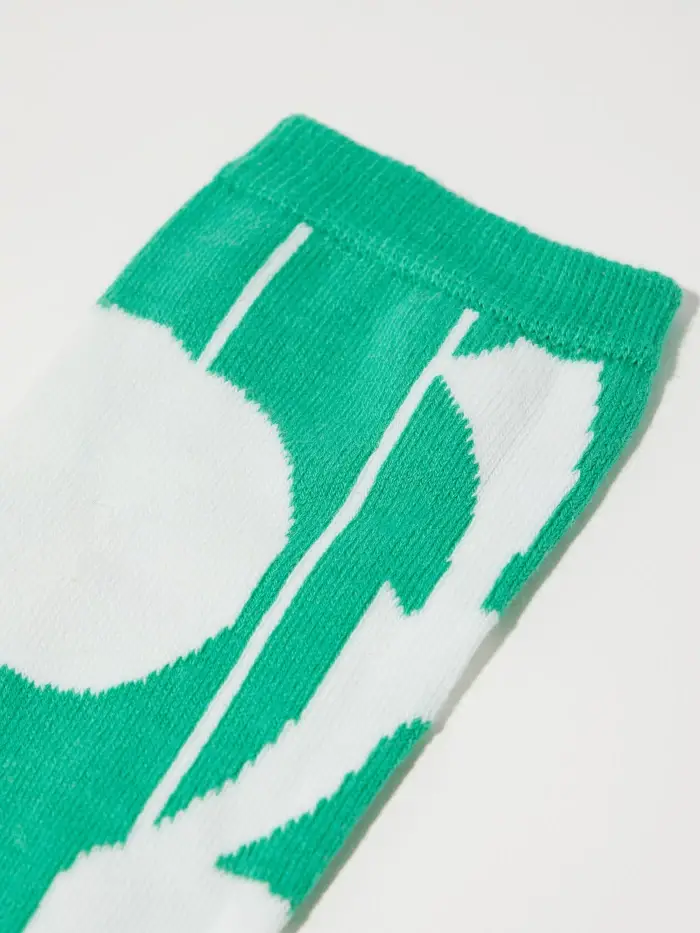 Lanius Socken Print Graphic Dots (GOTS)