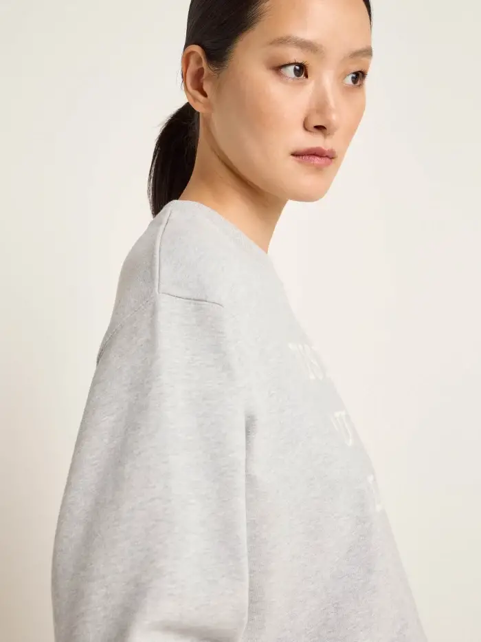 Lanius Statement Sweatshirt "wish You Well" (GOTS)