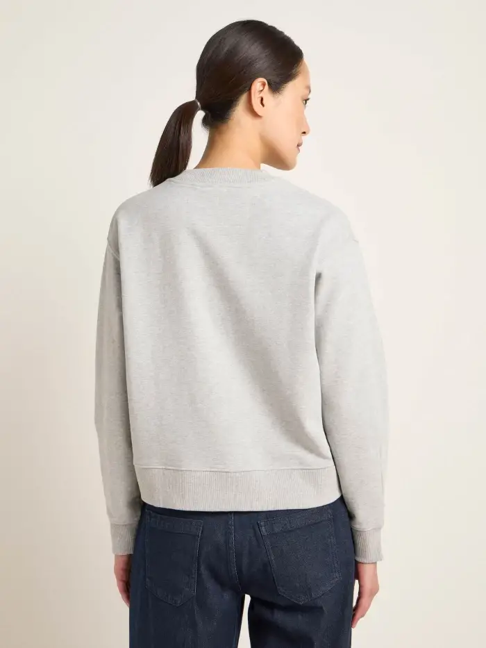 Lanius Statement Sweatshirt "wish You Well" (GOTS)