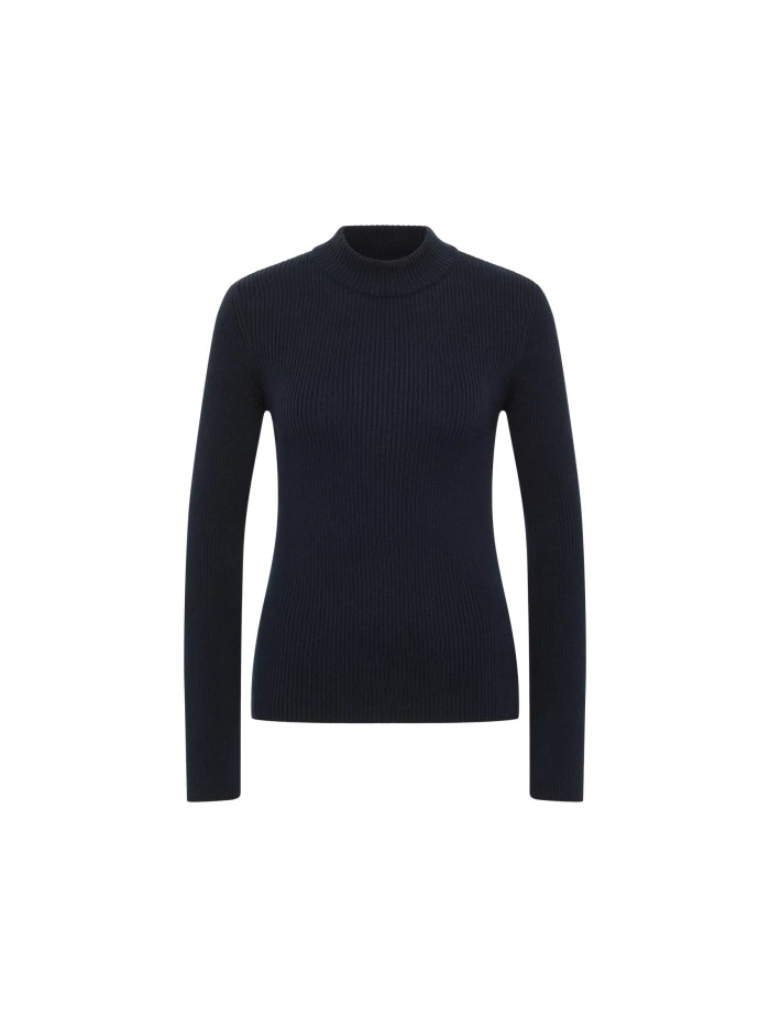 Lanius Stehkragenpullover (GOTS)