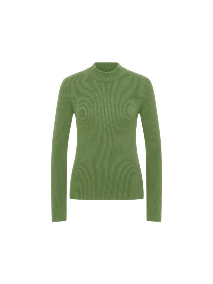 Lanius Stehkragenpullover (GOTS)