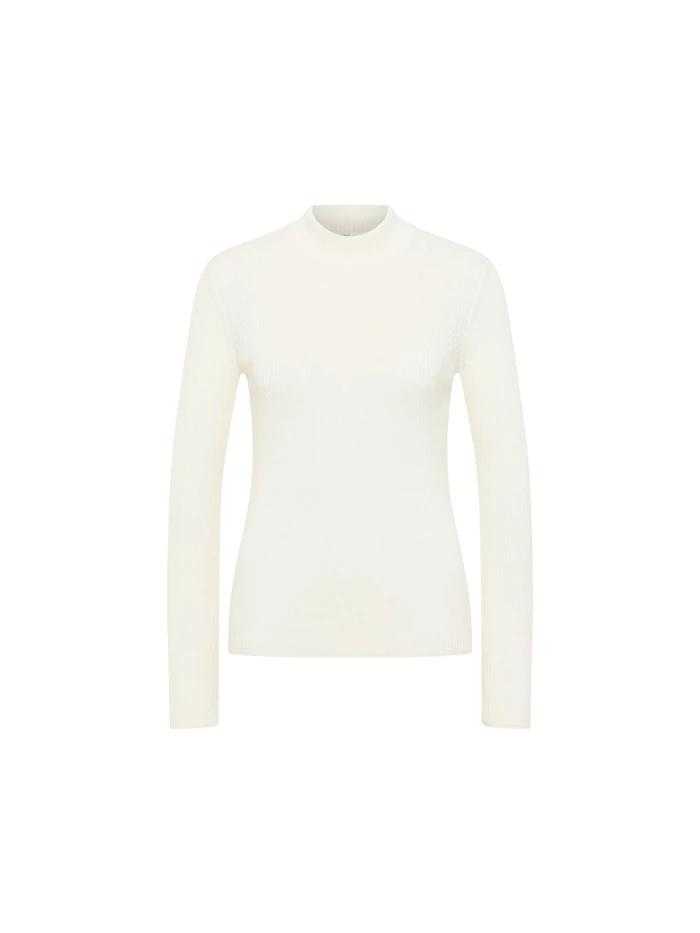 Lanius Stehkragenpullover (GOTS)