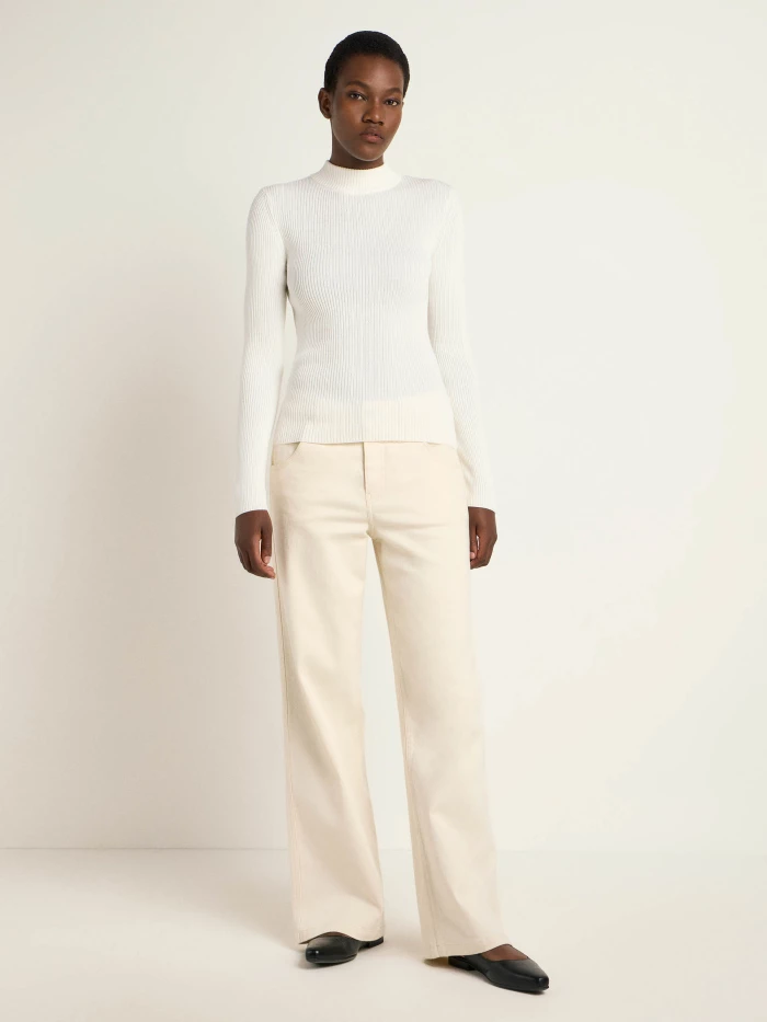 Lanius Stehkragenpullover (GOTS)