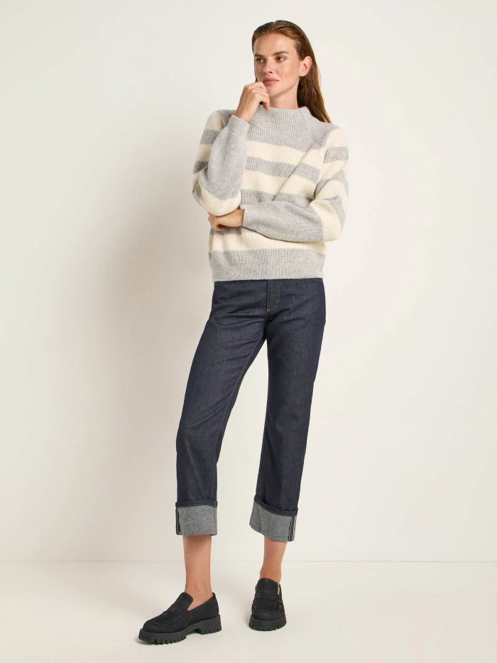 Lanius Streifenpullover (GOTS)