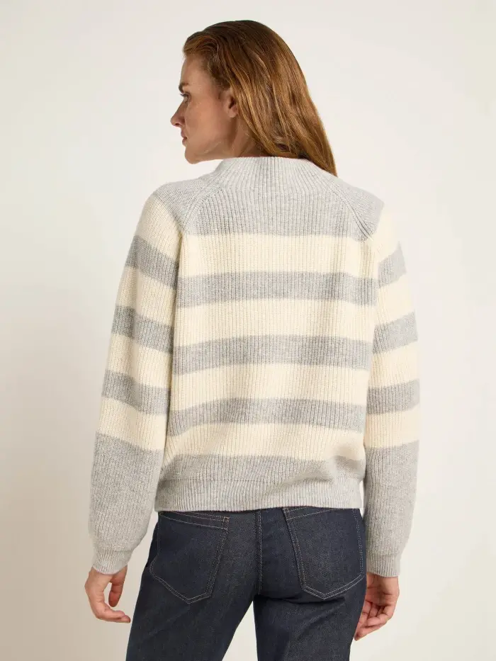 Lanius Streifenpullover (GOTS)