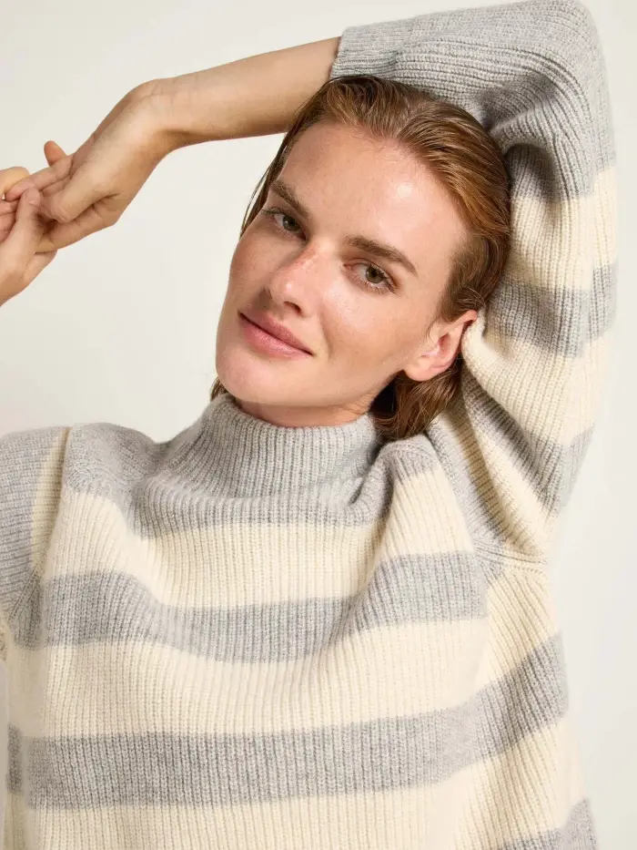Lanius Streifenpullover (GOTS)