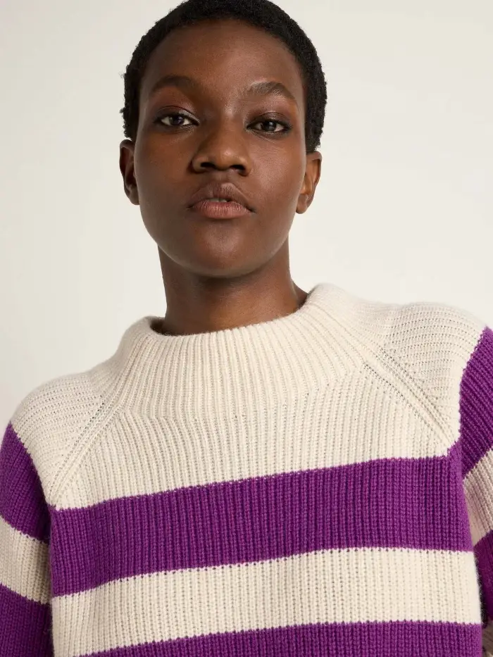 Lanius Streifenpullover (GOTS)