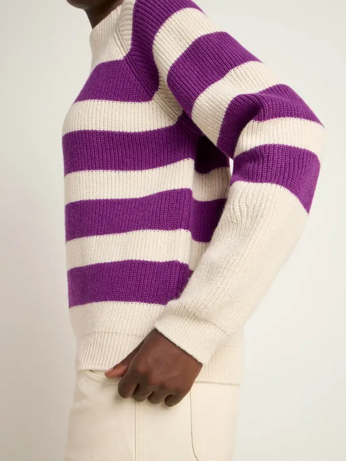 Lanius Streifenpullover (GOTS)