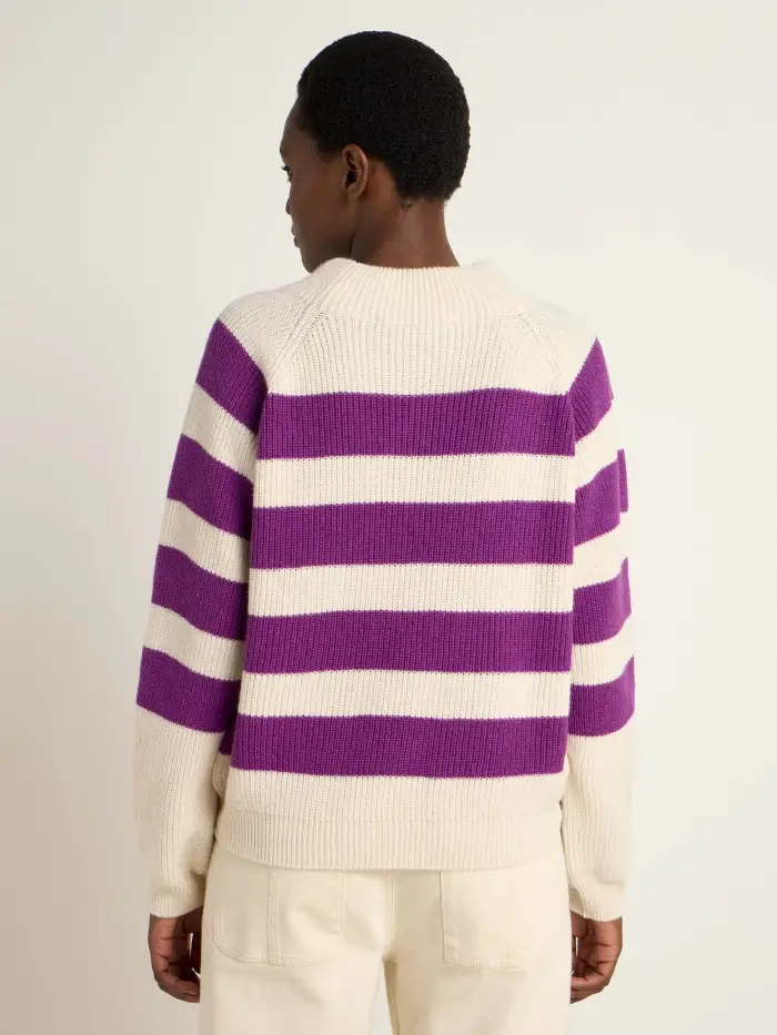 Lanius Streifenpullover (GOTS)