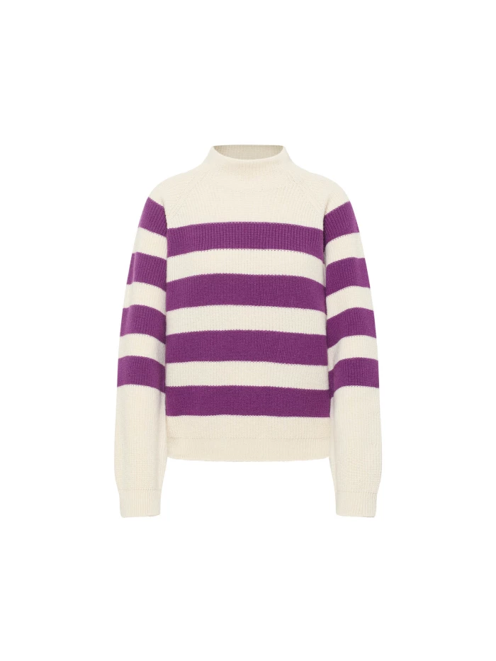 Lanius Streifenpullover (GOTS)