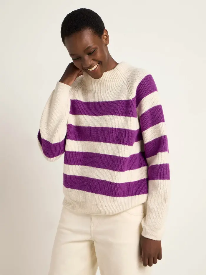 Lanius Streifenpullover (GOTS)
