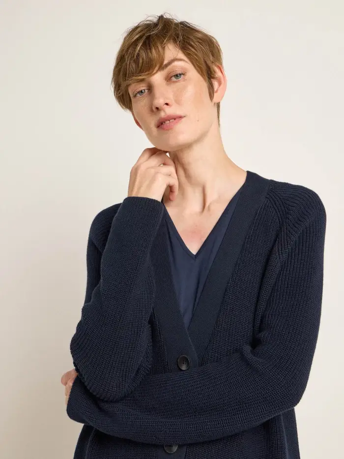 Lanius Strickjacke (GOTS)