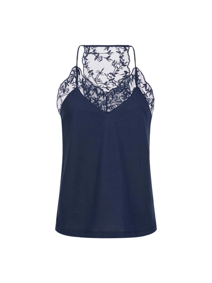 Lanius Top Mit Spitze (GOTS)