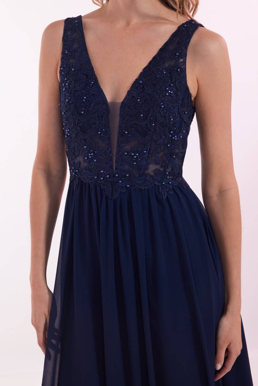 Laona BLOSSOM DRESS Besticktes Maxikleid Aus Chiffon