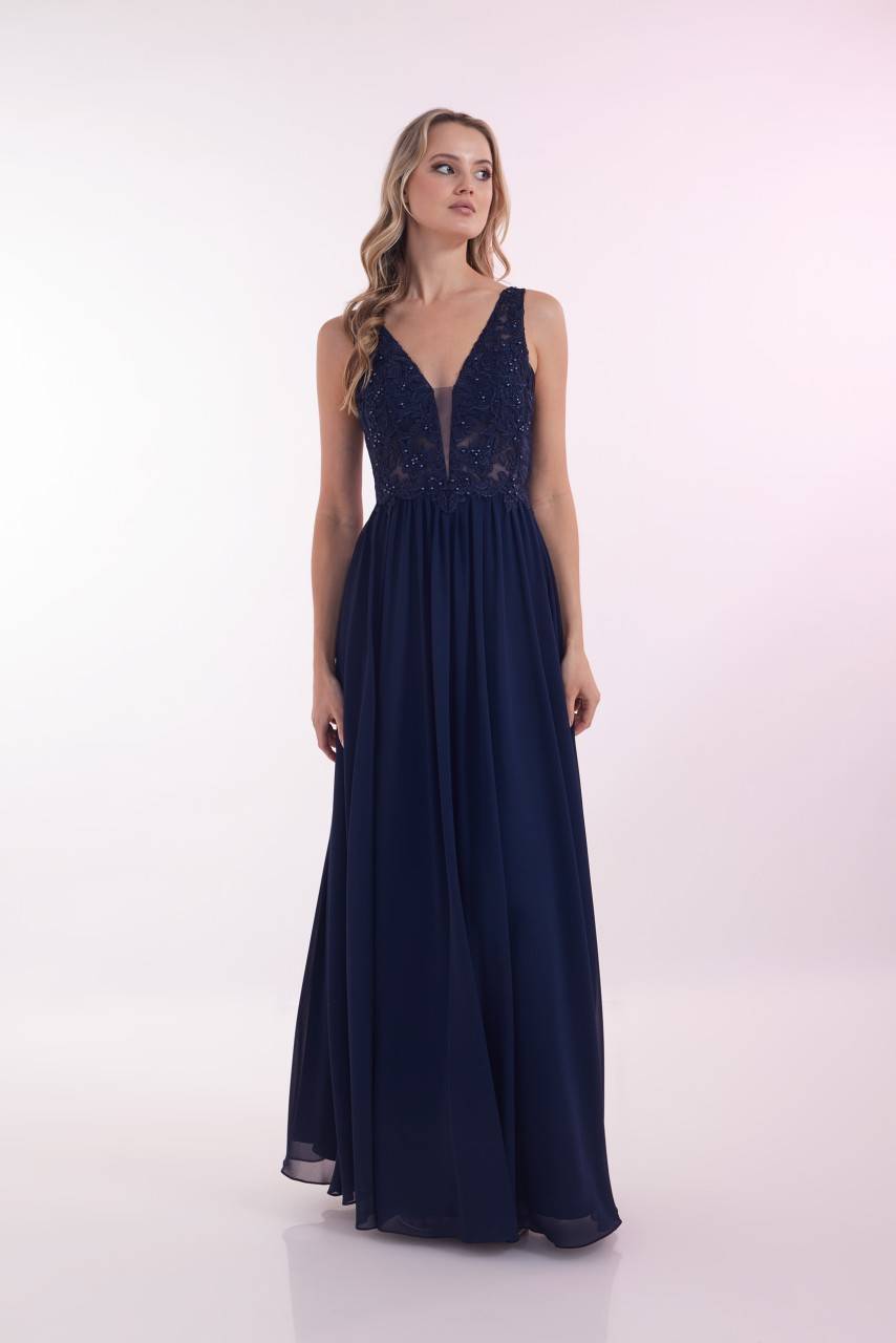 Laona BLOSSOM DRESS Besticktes Maxikleid aus Chiffon