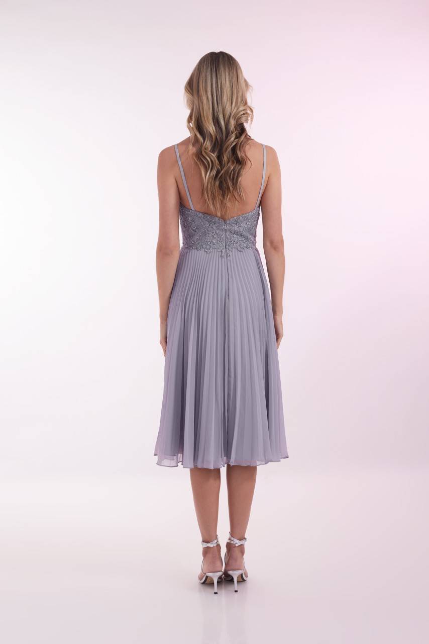 Laona DANCING TILL SUNRISE DRESS Besticktes Midikleid Mit Plisseerock