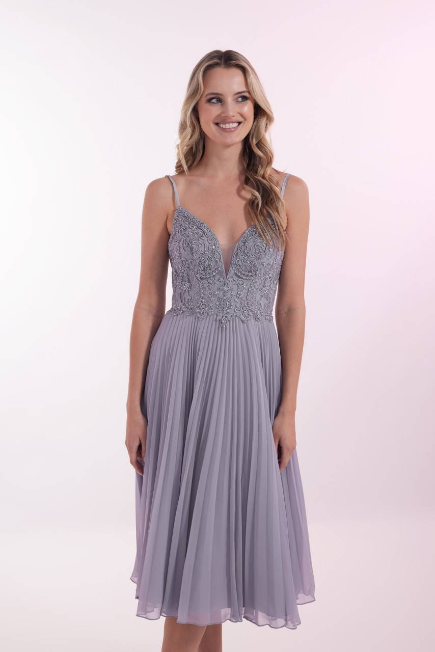 Laona DANCING TILL SUNRISE DRESS Besticktes Midikleid Mit Plisseerock