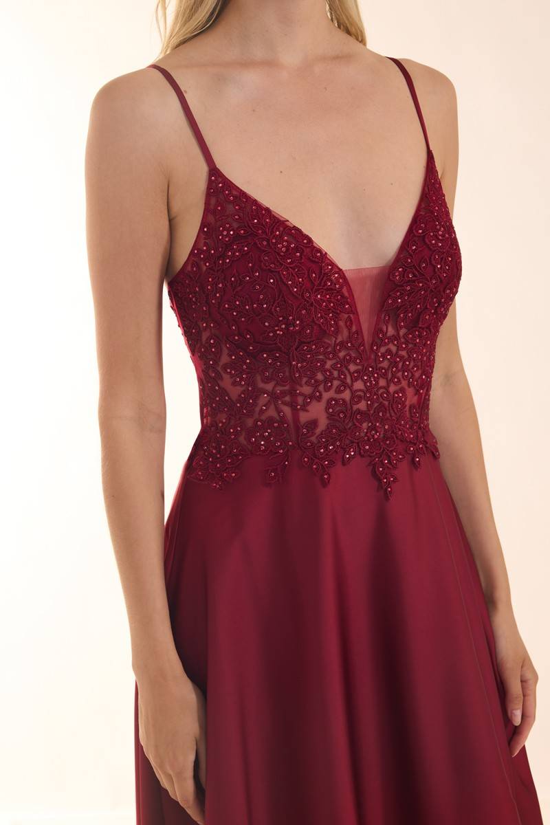 Laona STOLE YOUR HEART DRESS Maxikleid Aus Satin