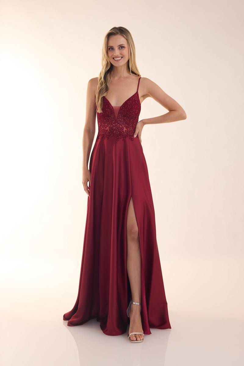 Laona STOLE YOUR HEART DRESS Maxikleid aus Satin