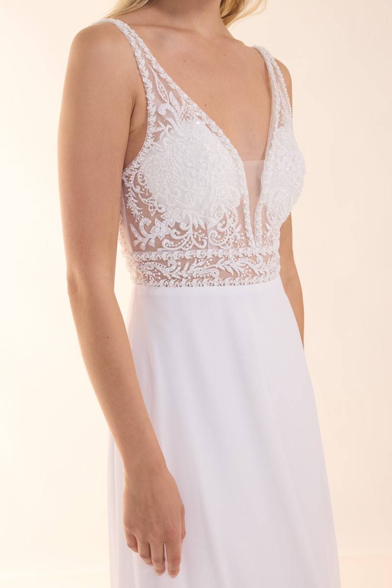 Laona LOOKING AT YOU MAXI DRESS Maxikleid Aus Chiffon