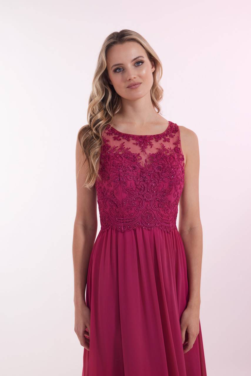 Laona PRINCESS MAXI DRESS Romantisches Maxikleid Mit Spitzenapplikation