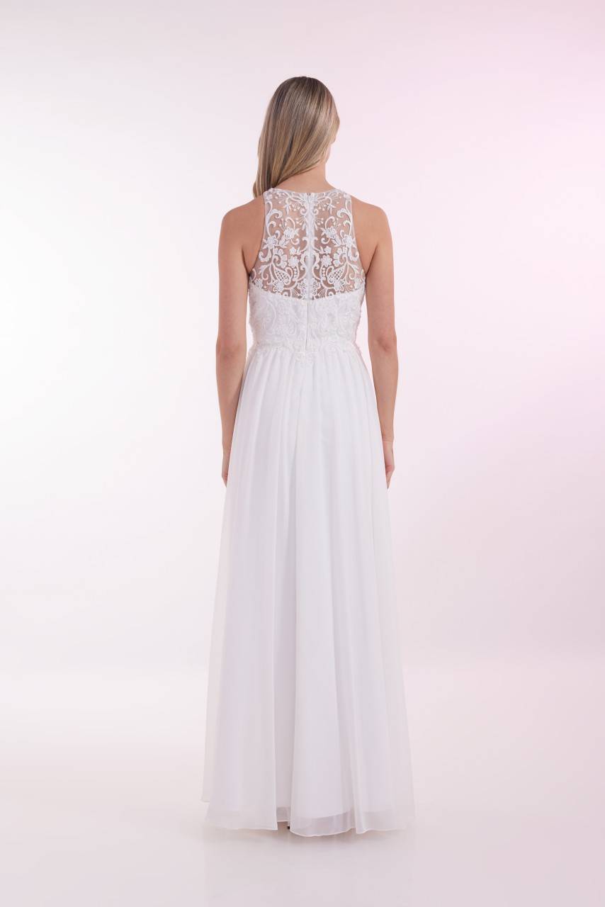 Laona SPRING BOUQUET DRESS Besticktes Maxikleidmit Rundhals