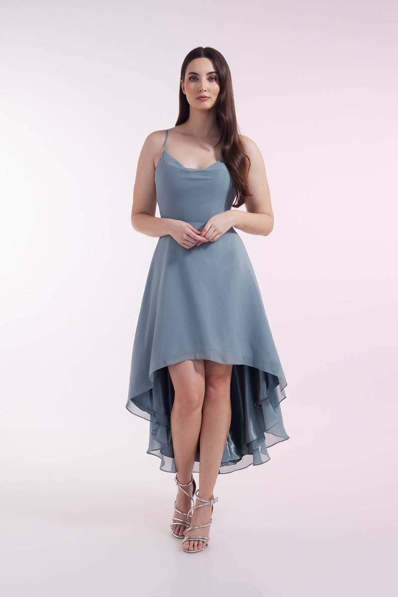 Laona SWEET BOW DRESS Vokuhila-Kleid mit Schleife aus Chiffon
