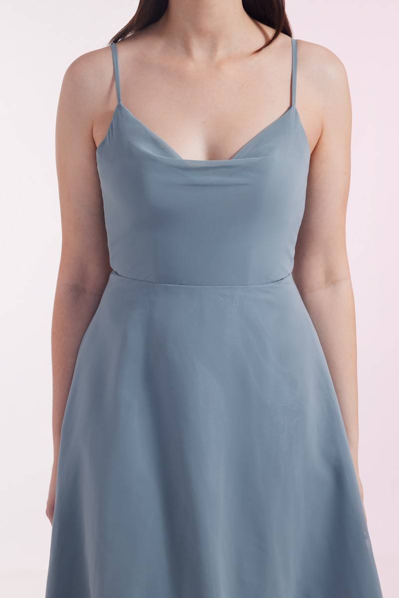 Laona SWEET BOW DRESS Vokuhila-Kleid Mit Schleife Aus Chiffon