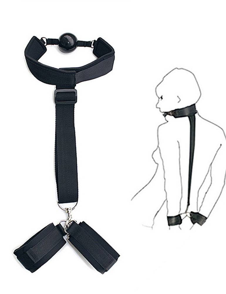 Lau Fashion 3 Tlg. SM Bondage Set Stellungshilfe Fesselset Toys Sexspielzeug Extrem Fesseln