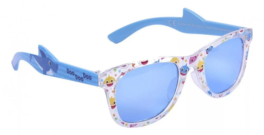 Lau Fashion Baby Shark Kinder Sonnenbrille Motiv Haie Jungen Mädchen 100% UV-Schutz