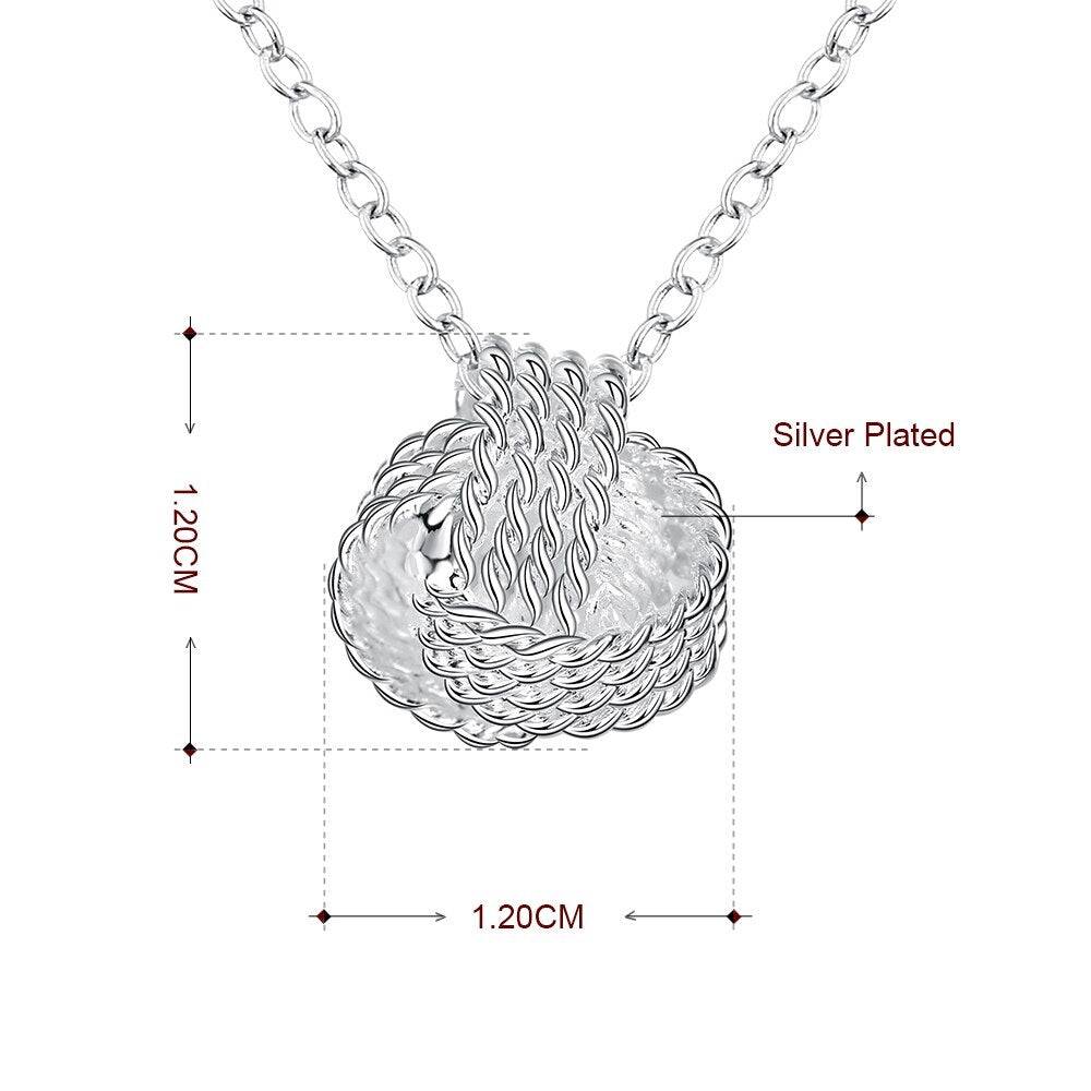 Lau Fashion Damen Schmuck Set Ohrstecker Zirkonia Glamor Kugel Style Versilbert Ohrringe Ø 10mm