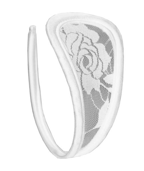 Lau Fashion Damen Spitze C-String Bikini Dessous Slip Einheitsgröße S/M/L