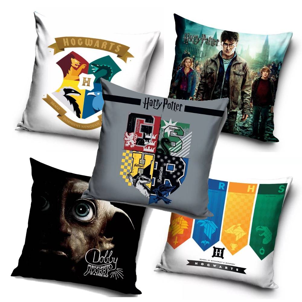 Lau Fashion Harry Potter Bezug Kopfkissen Magie Kissenbezug Jugend Kissenhülle Kinder 40x40cm
