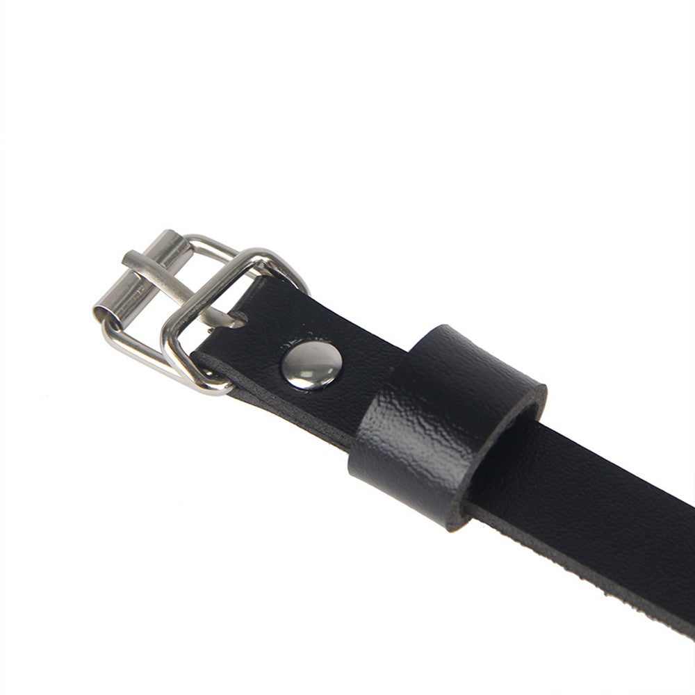 Lau Fashion Leder Harness Bondage SM Dessous BDSM Gothic Band Unterwäsche S/M/L