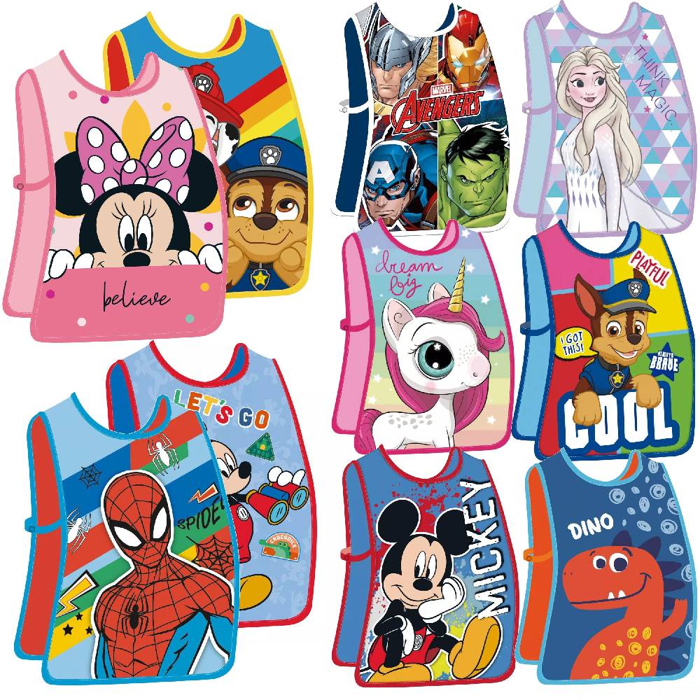 Lau Fashion Malschürze Kinder Malmantel Malkittel Schule Basteln Kunstunterricht 46cm