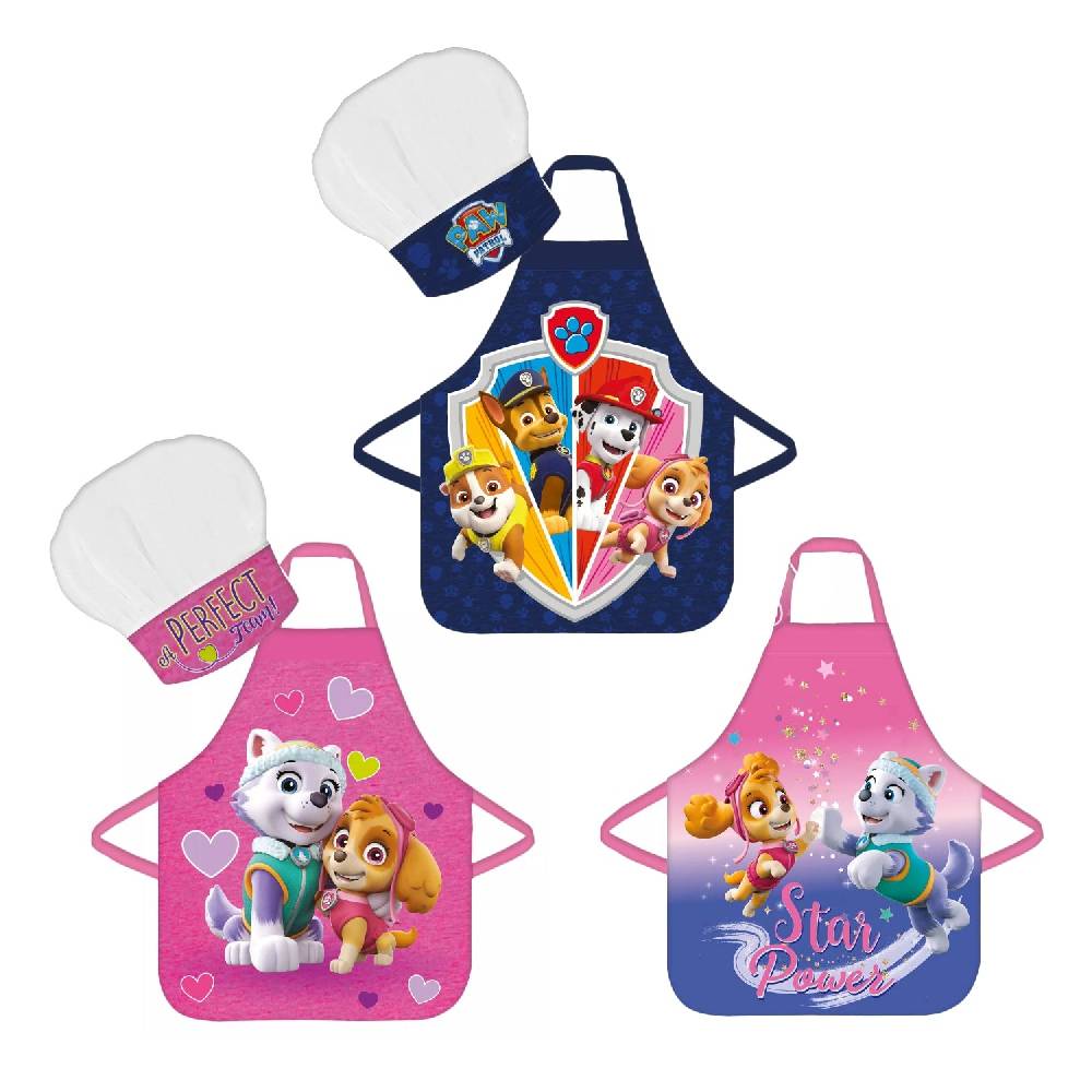 Lau Fashion Paw Patrol Kinder Film Kochschürze Rainbow Malschürze Kindergarten Backset