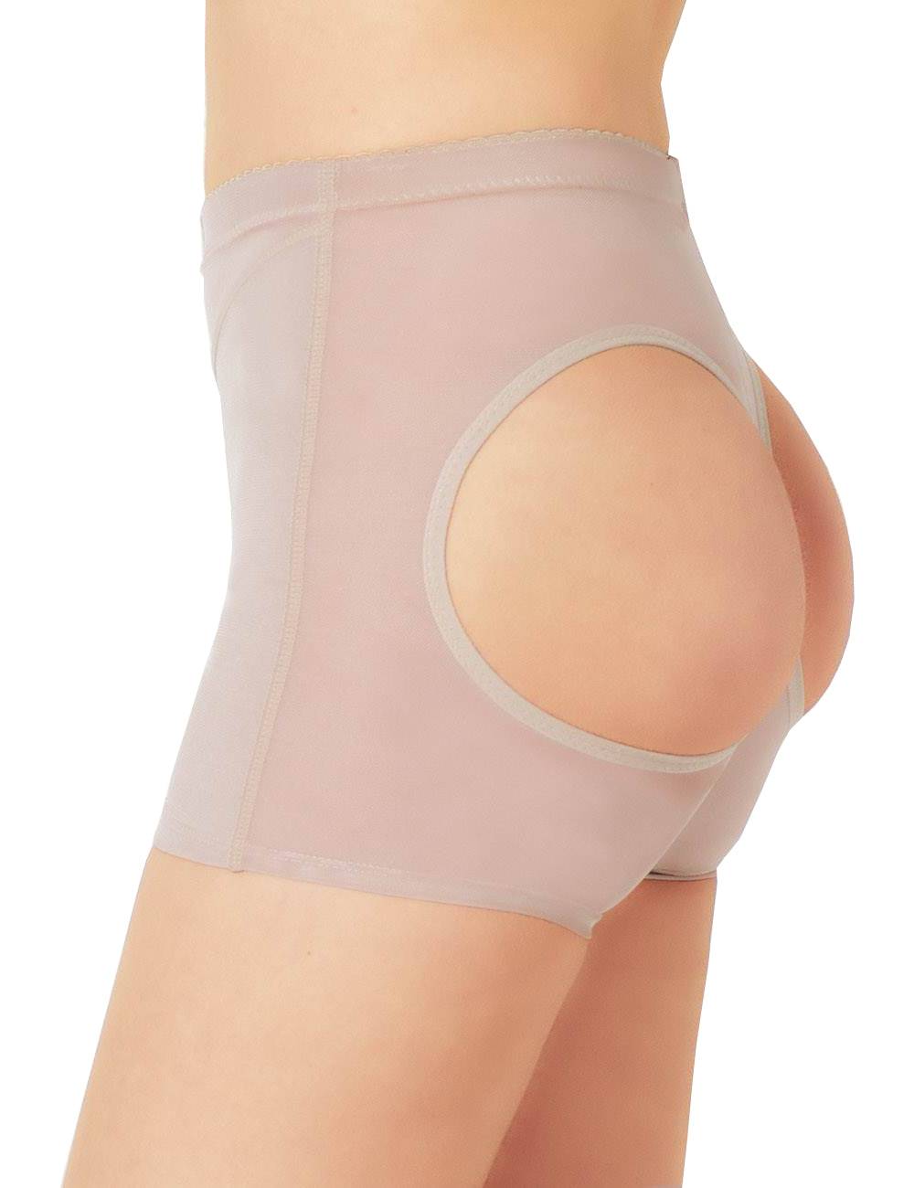 Lau Fashion Push Up Slip Bodyshort Popo Former Unterwäsche Unterhose Dessous Hintern M/XL