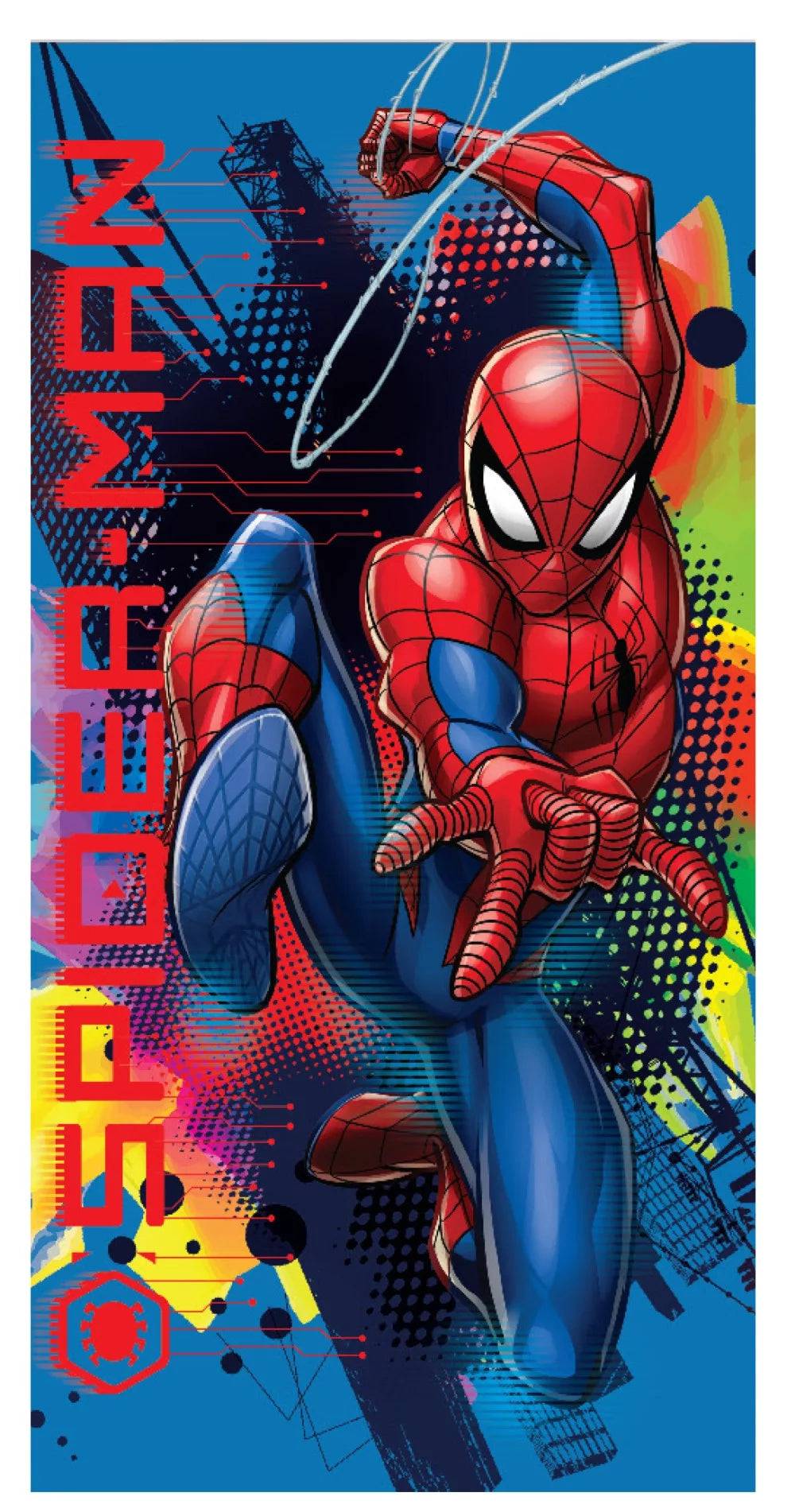 Lau Fashion Spiderman Strandtuch Superheld Unisex Handtuch Badetuch Fast Dry Duschtuch 70x137cm