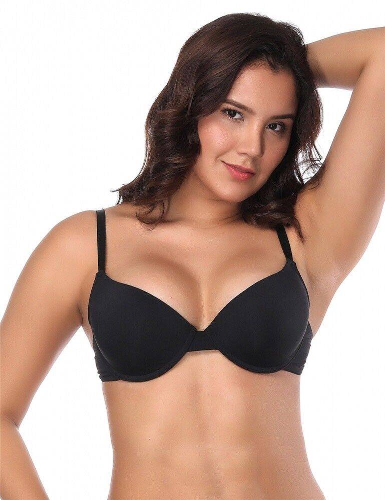 Lau Fashion T-Shirt-BH Classic Schalen BH Damen Klassisch T-Shirt Push Up Dessous Bügel