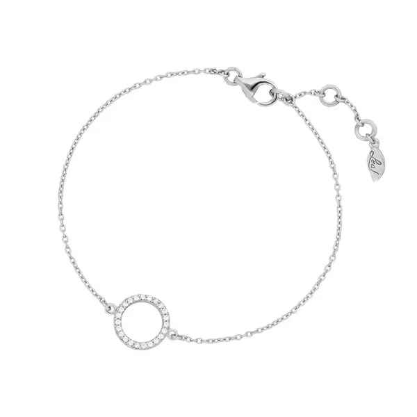 Leaf Jewelry Armband Circle Of Life, 925 Sterlingsilber